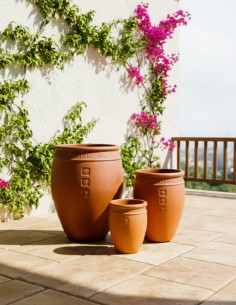 Jarre Marabout lot de 3 pièces